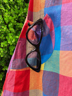 Rainbow Check Sundress