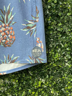 Rip Curl Mirage Blue Pineapple Boardshorts — detail