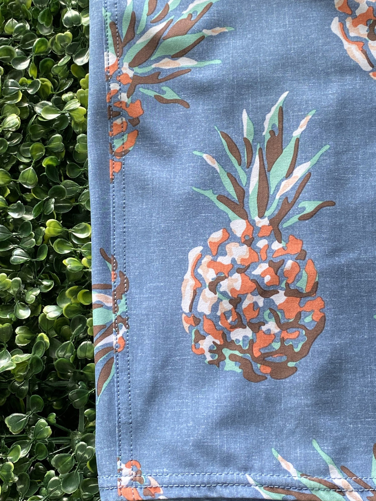 Rip Curl Mirage Blue Pineapple Boardshorts — detail