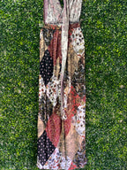 LEGIT Patchwork Paisley Wide-Leg Jumpsuit — detail
