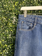 Woolworths Mid-Blue Straight-Leg Jeans — detail