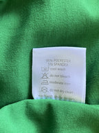 Leigh Schubert Emerald Green Tapered Trousers — care