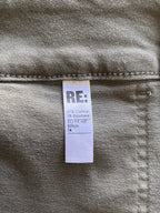 RE:DENIM Khaki Utility Straight-Leg Pants — care