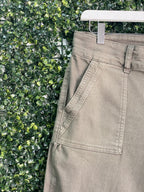 RE:DENIM Khaki Utility Straight-Leg Pants — detail