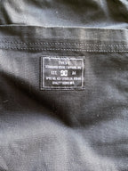 DC Shoes Black Cotton Utility Shorts — detail