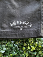 DC Shoes Black Cotton Utility Shorts — detail