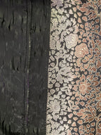 Reversible Black & Floral Print Zip-Up Jacket