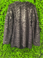 Marc Cain Dark Faux Fur Jacket