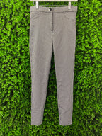 Zara FARO Black & White Houndstooth Skinny Pants
