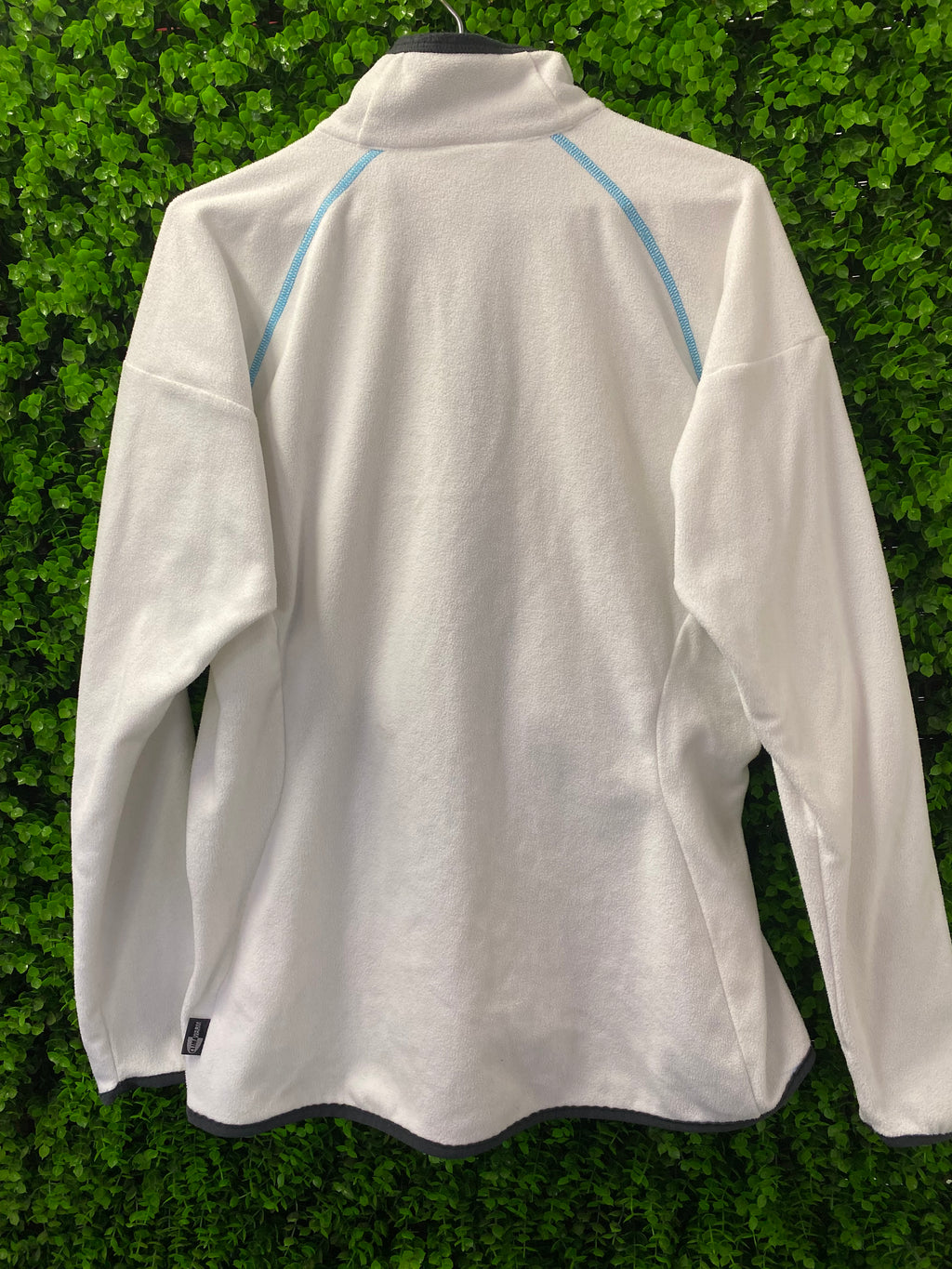 Adidas Clima365 White Fleece Zip Jacket