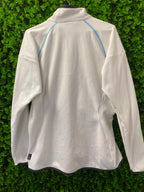 Adidas Clima365 White Fleece Zip Jacket