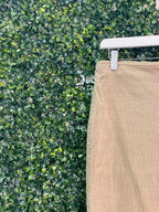 Identity Beige and Brown Corduroy Midi Skirt — 03_detail_side