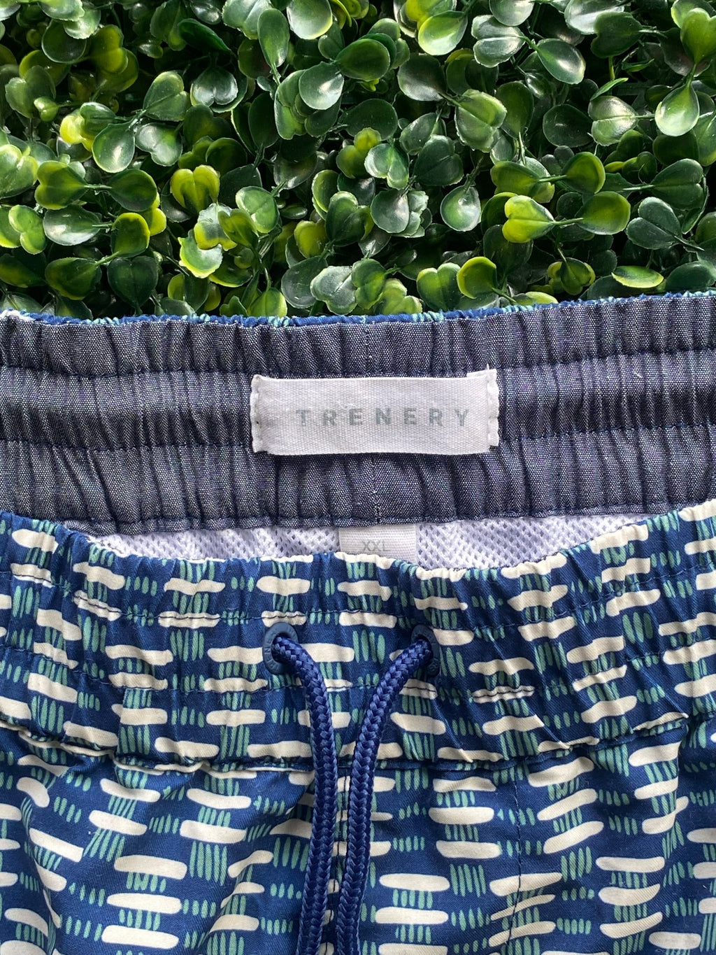 Trenery Navy Dash-Print Swim Shorts — 04_size