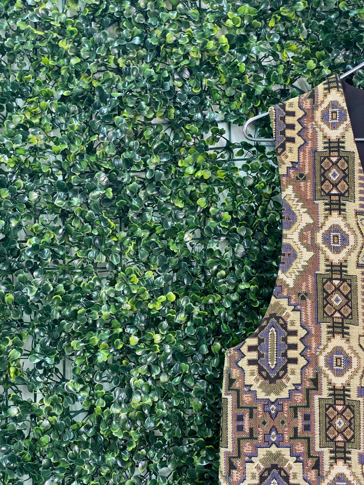 Bear Buddy Geometric Tapestry Waistcoat — 03_detail_side