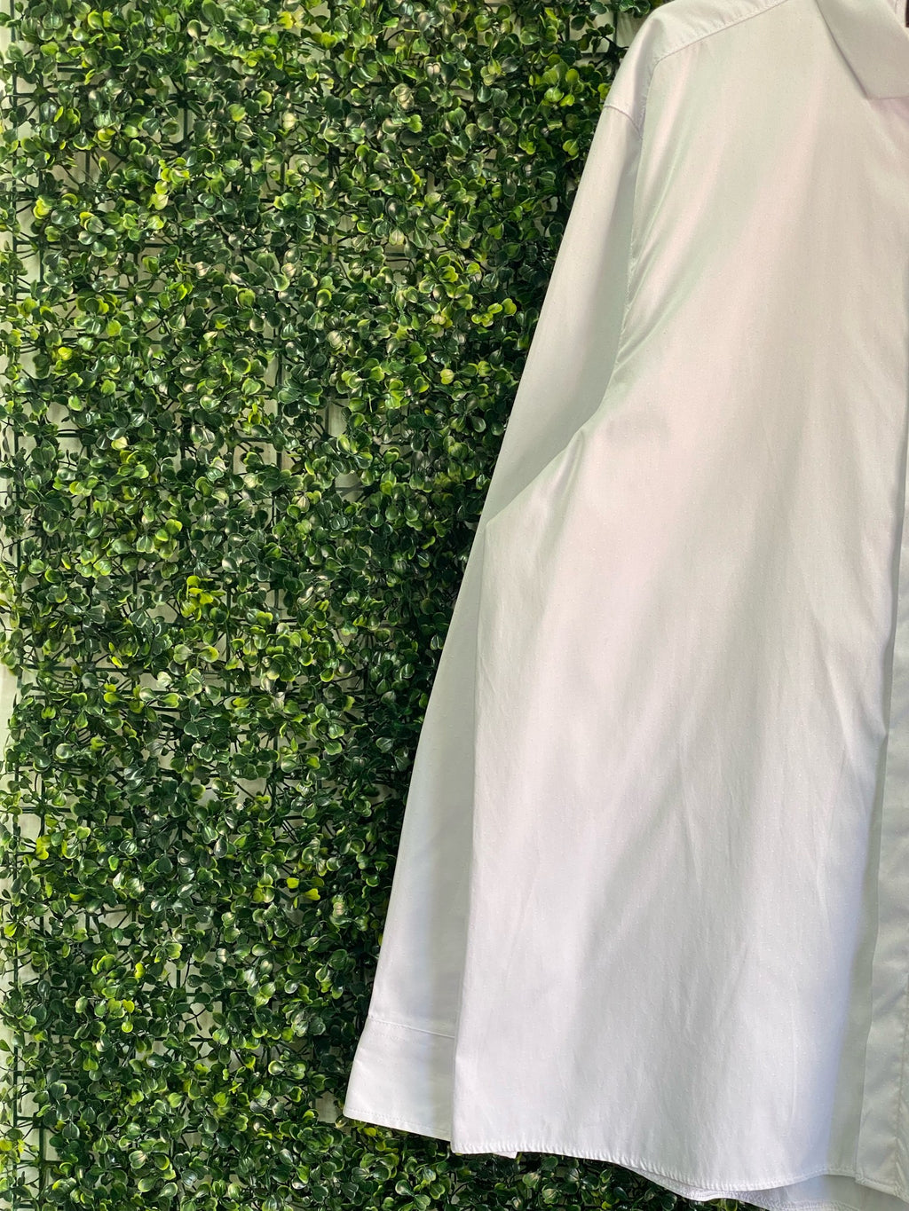 Rosati Uomo White Dot Shirt — 03-sleeve