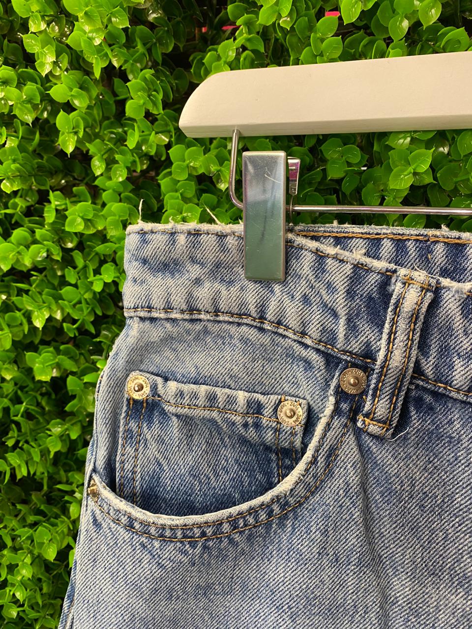 Zara Light Wash Wide-Leg Jeans