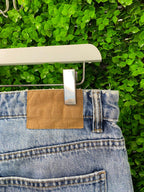 Zara Light Wash Wide-Leg Jeans