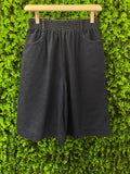 Vintage Woolworths Navy Denim Culotte Shorts