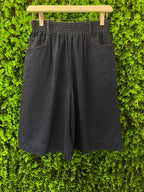 Vintage Woolworths Navy Denim Culotte Shorts