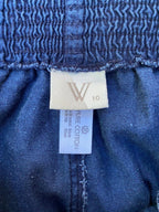 Vintage Woolworths Navy Denim Culotte Shorts
