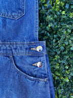 Denim Pinafore Dress