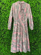 Jane Milano Vintage Floral Midi Dress