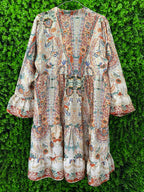 Boho Paisley Tiered Dress