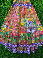 Colourful Beaded Halter Maxi Dress