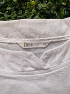 Fresh White Linen-Look Tunic Dress
