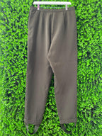 Vintage Marks & Spencer Charcoal Olive Stirrup Trousers