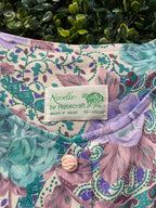 Vintage Nuvelle by Rosecraft Floral Two-Piece Skirt Set