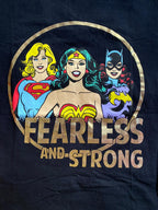Black DC Superhero Graphic T-Shirt