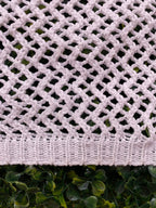 Edition White Open-Knit Sweater