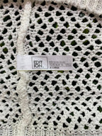 Edition White Open-Knit Sweater