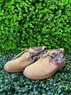 Soft Soul Floral Lace-Up Shoes