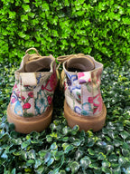 Soft Soul Floral Lace-Up Shoes