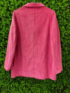 Mathilda J Pink Corduroy Blazer