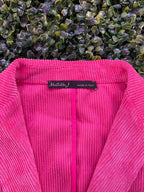 Mathilda J Pink Corduroy Blazer