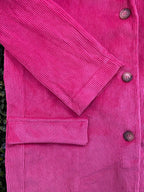 Mathilda J Pink Corduroy Blazer