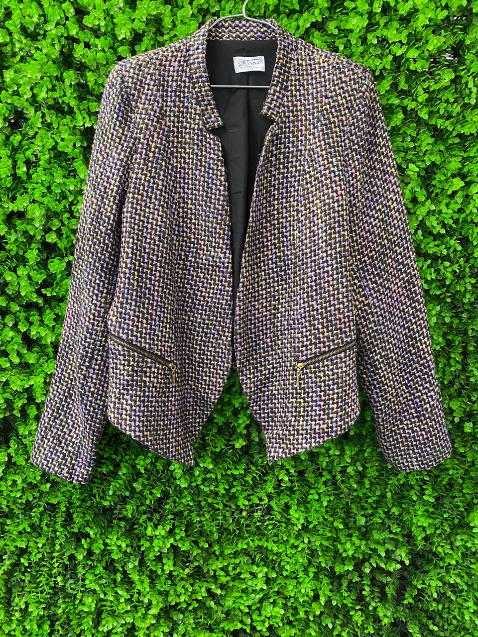 Oriana Multicoloured Bouclé Blazer