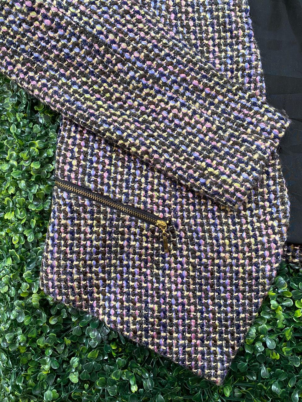 Oriana Multicoloured Bouclé Blazer
