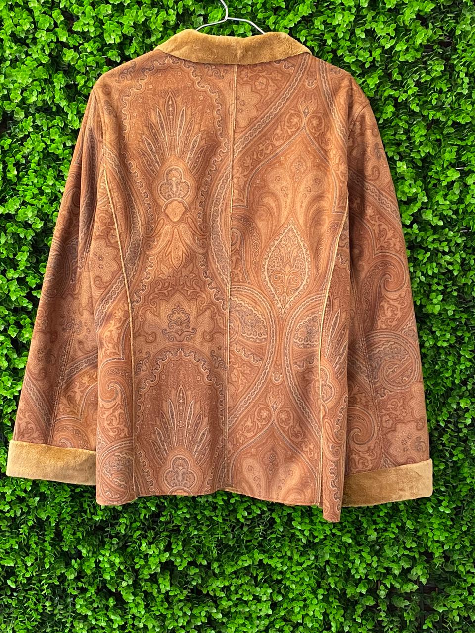 Verse Paisley Fleece-Lined Jacket