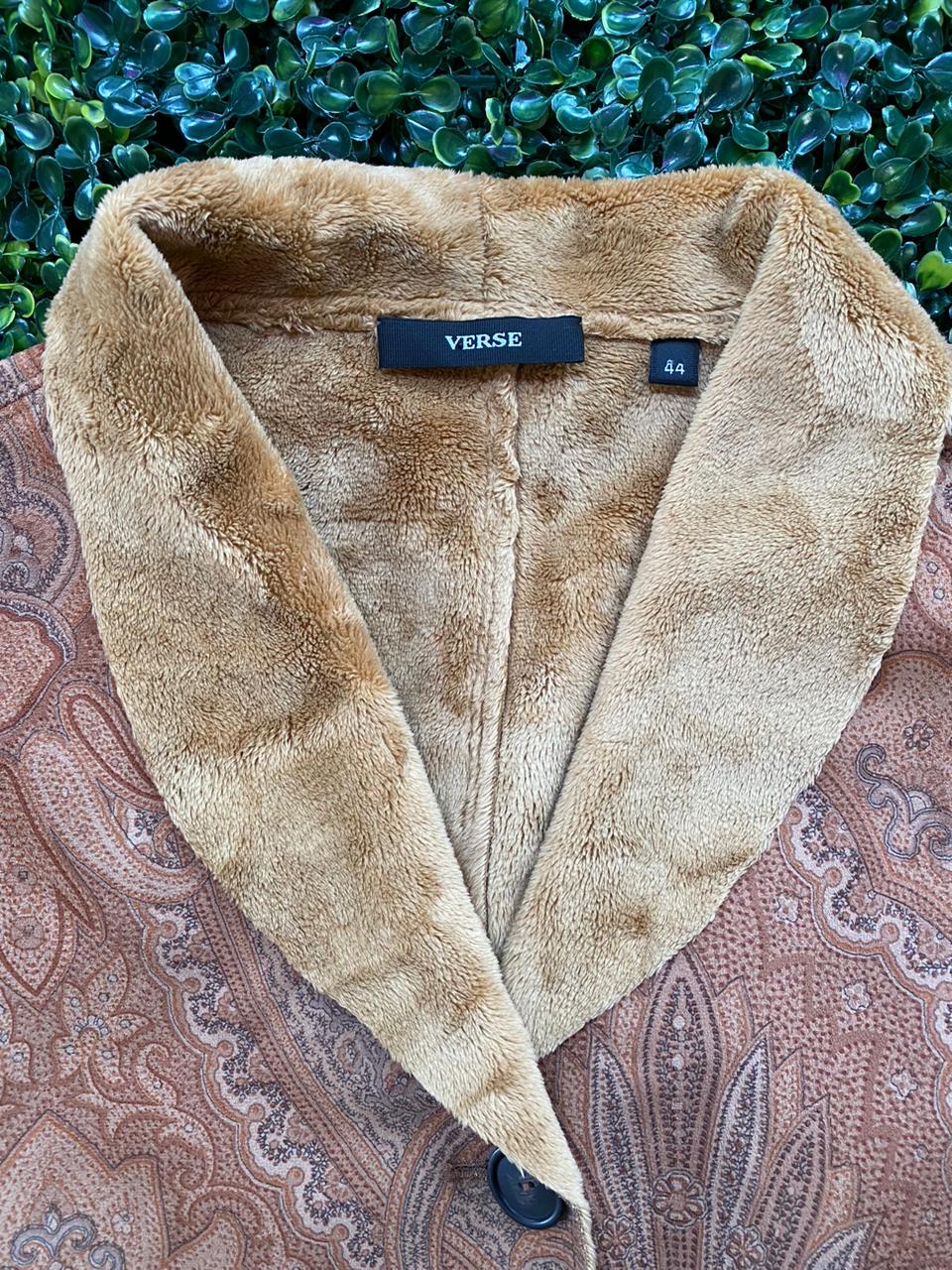 Verse Paisley Fleece-Lined Jacket