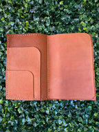 Caramel Leather-Look Wallet Purse