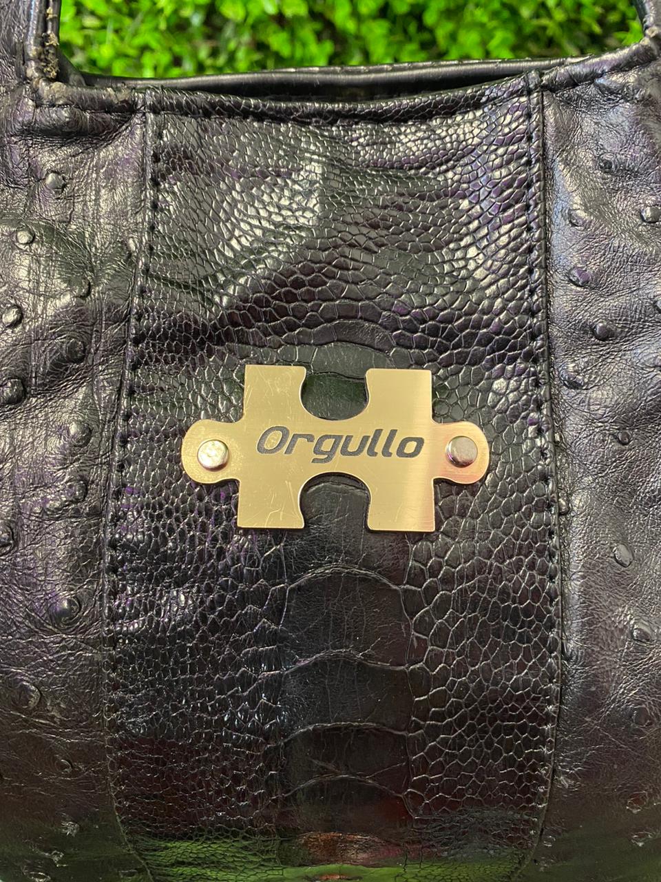 Orgullo Black Textured Shoulder Bag