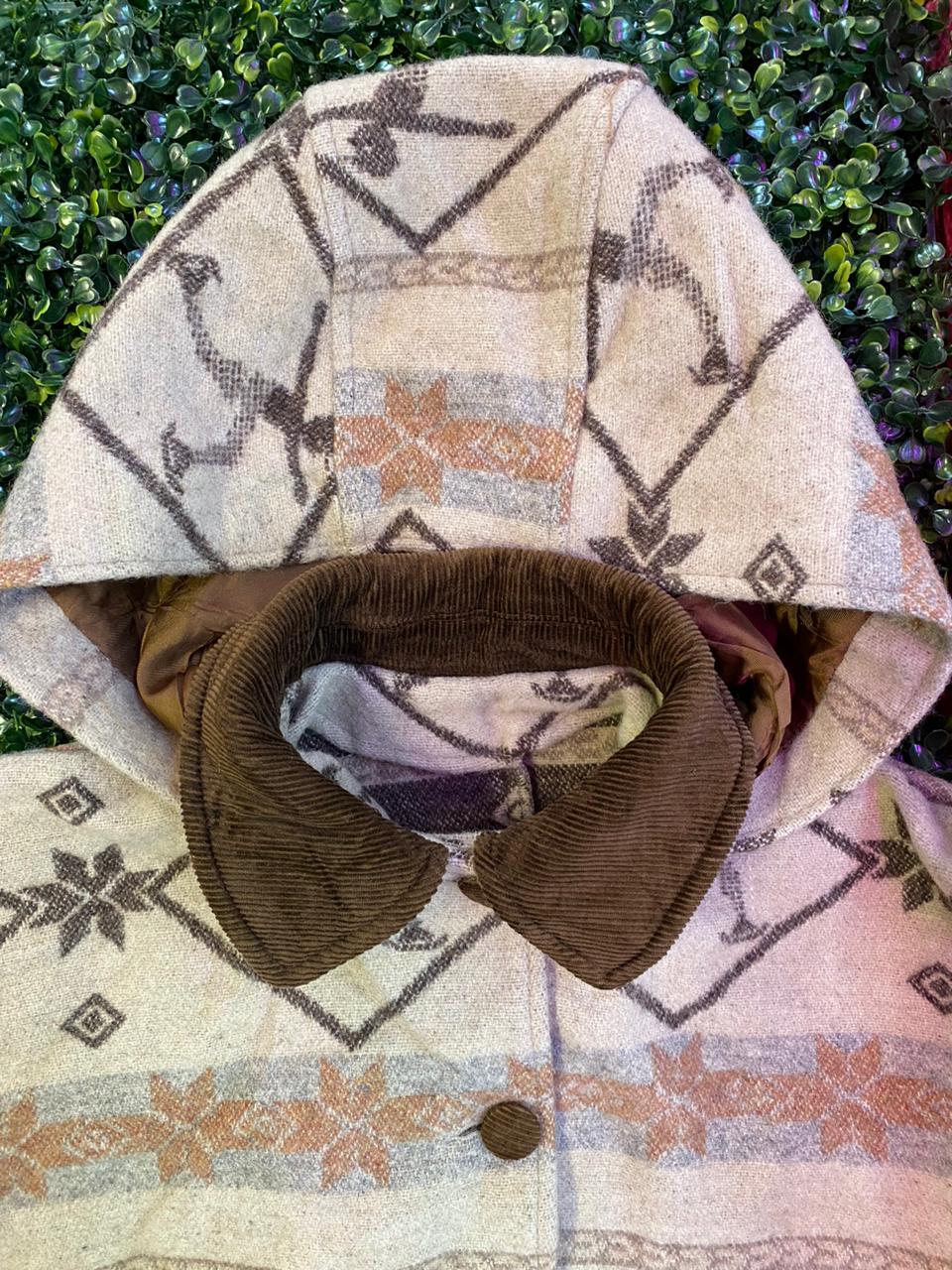 Varsi Italy Wool-Blend Hooded Cape Coat