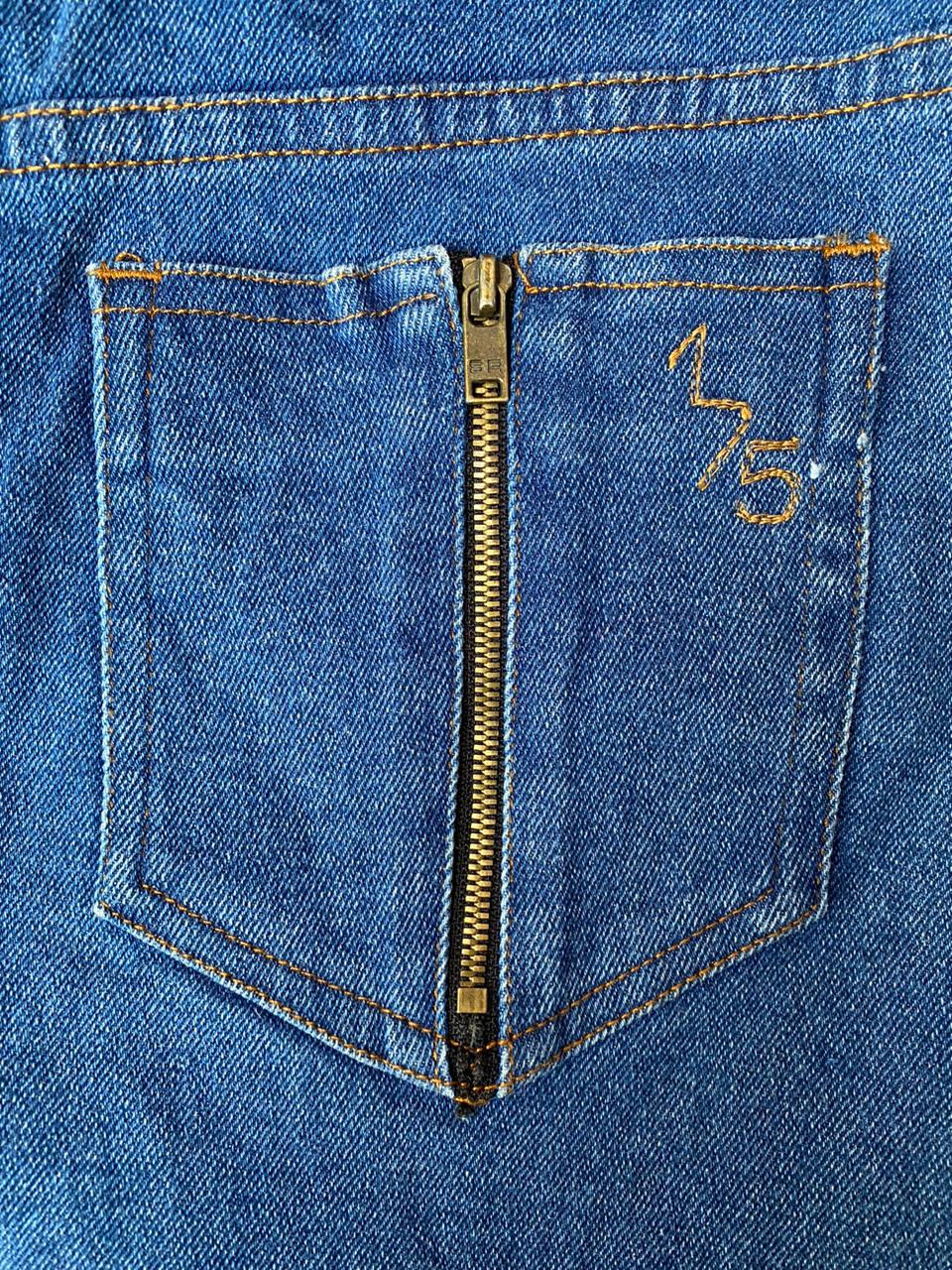 Sonia Rykiel Paris Zip-Detail Denim Mini Skirt
