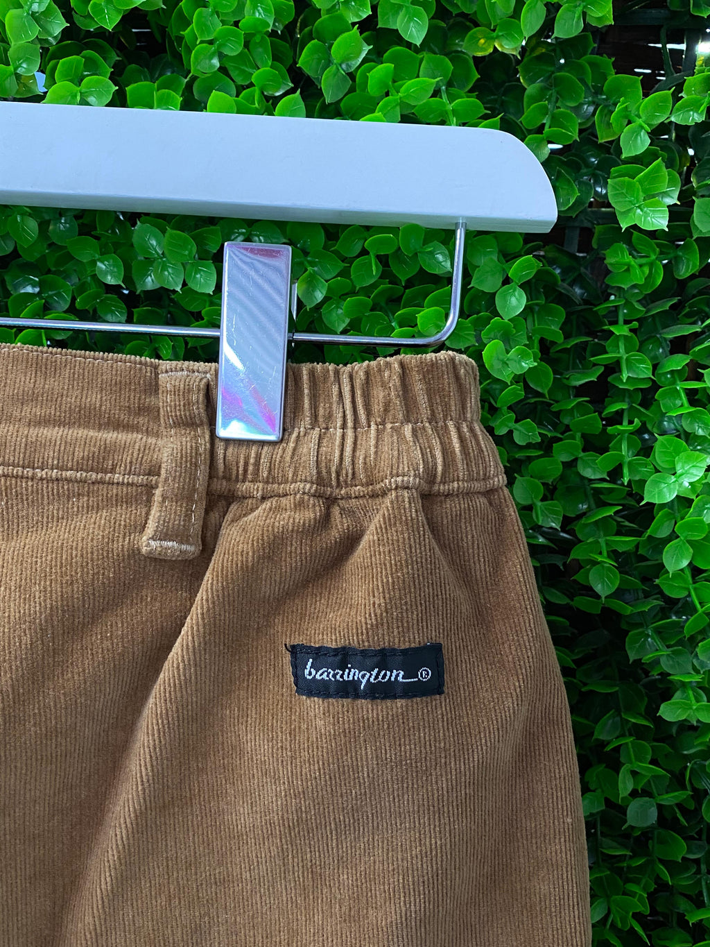 Barrington Tan Corduroy Trousers