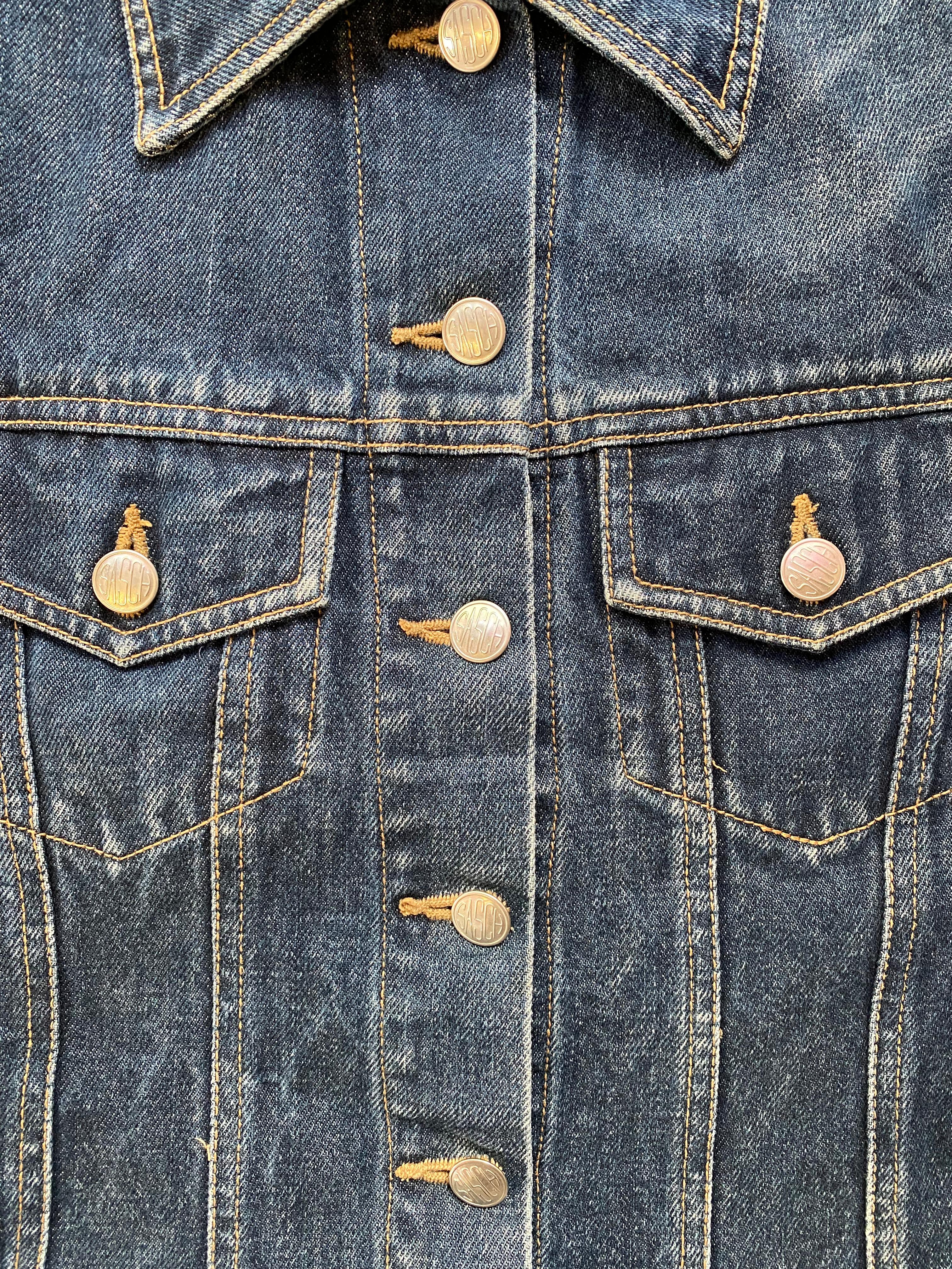 Sasch Dark-Wash Denim Jacket
