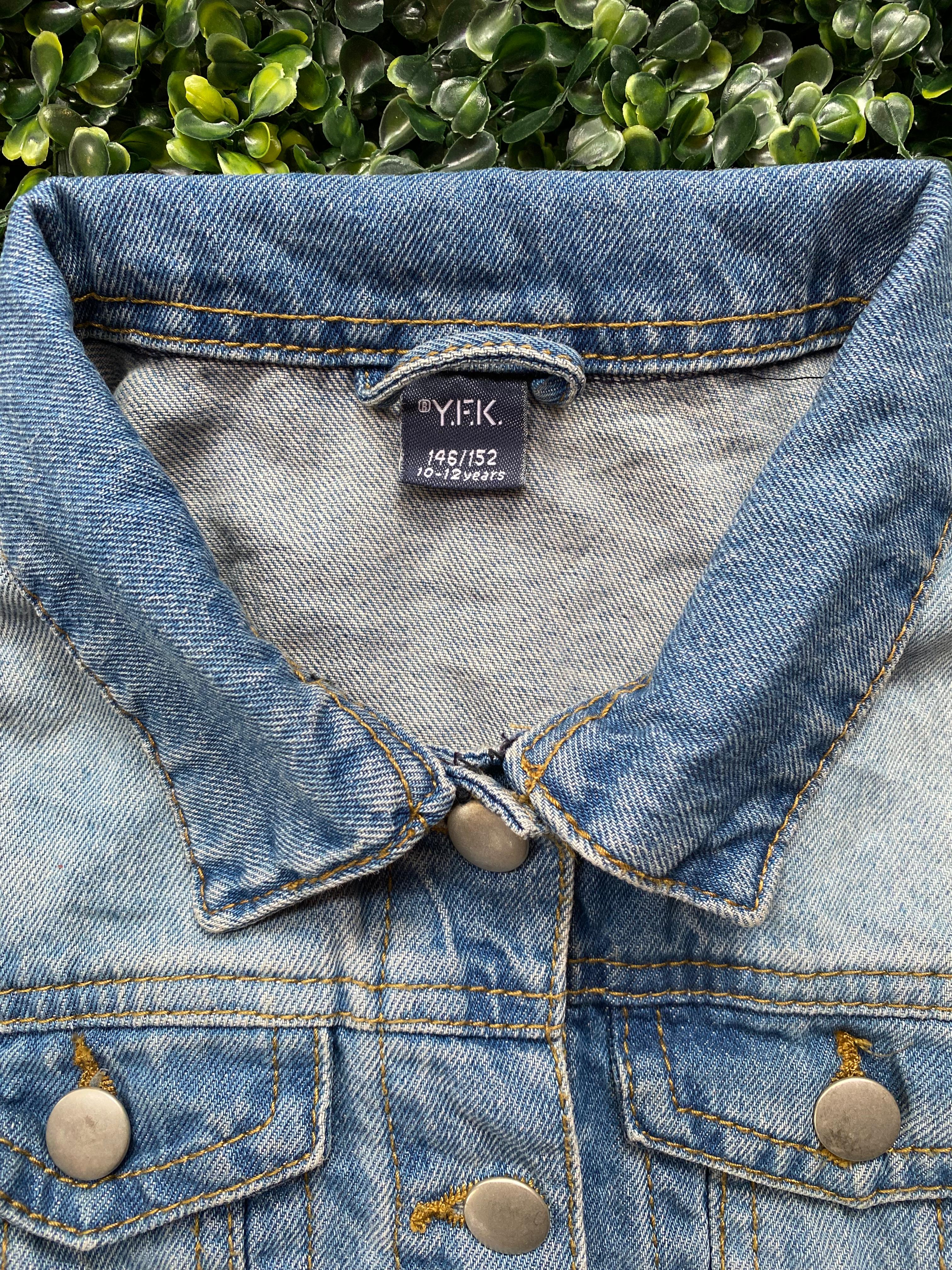 Y.F.K. Light-Wash Denim Jacket